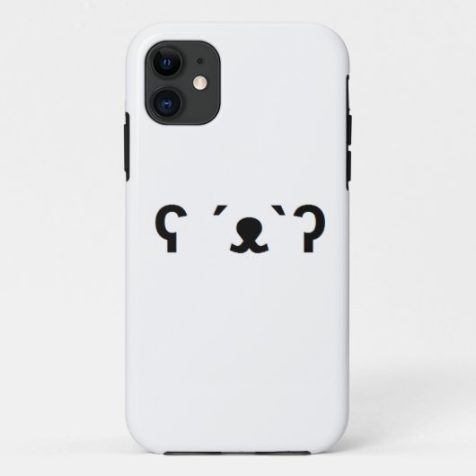 白くまの電話箱 Case-Mate iPhoneケース (裏面)