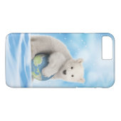 白くまの電話箱 Case-Mate iPhoneケース (裏面(横))