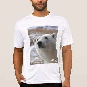白くまのTシャツ2 (前部及び背部デザイン) Tシャツ