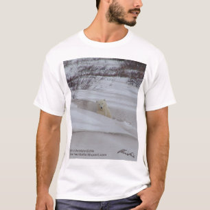 白くまのTシャツ4 (前部及び背部デザイン) Tシャツ