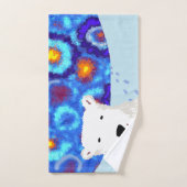 白くまタオルセット バスタオルセット (ハンドタオル)