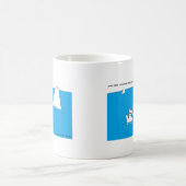 白くま化学冗談 コーヒーマグカップ (中央)