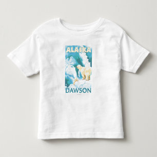 白くま及びカブス-ドーソン、アラスカ トドラーTシャツ