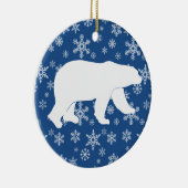 白くま セラミックオーナメント (右)