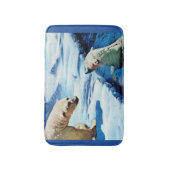 白くま バスマット (正面縦)