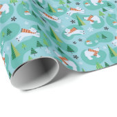 白くま ラッピングペーパー (ロールコーナー)