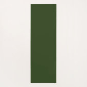 白く咲くデイジー ヨガマット (裏面)