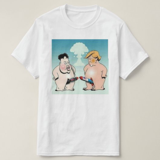 白く幸せな雲のユニセックスなTシャツ Tシャツ (デザイン正面)