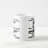 白く最終的でフェミニンな保護 コーヒーマグカップ (中央)