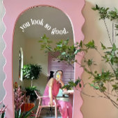 白く見えるステッカー ミラー＆ウィンドウクリング ウィンドウサイン