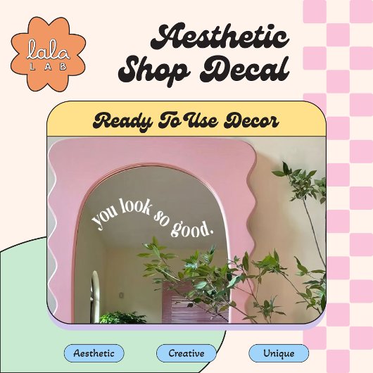 白く見えるステッカー ミラー＆ウィンドウクリング ウィンドウサイン