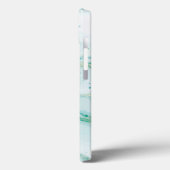 白く輝く大理石の渦巻き Case-Mate iPhoneケース (裏面 / 左)