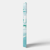 白く輝く大理石の渦巻き Case-Mate iPhoneケース (裏面 / 右)