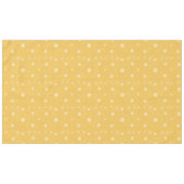 白く黄色いデイジーの花 テーブルクロス (正面(横))