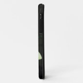 白く、ピンクの蘭 Case-Mate iPhoneケース (裏面/左)