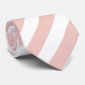 白く、挨りだらけのバラの対角線は縞で飾ります ネクタイ (ロール)