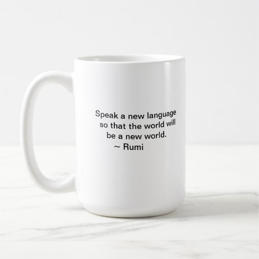 白く、黒く、青のRumi -旋舞教団員を襲って下さい コーヒーマグカップ