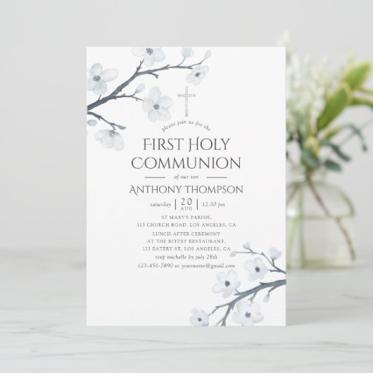 白さくらんぼが最初の聖餐式を開く 招待状 (スタンド正面)