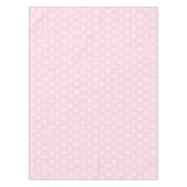 白さくらんぼの花がピンク テーブルクロス (正面)