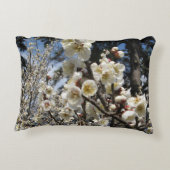 白さくらんぼの花/桜/ サクラ(桜) アクセントクッション (裏面)