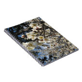 白さくらんぼの花/桜/ サクラ(桜) ノートブック (右側)