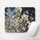 白さくらんぼの花/桜/ サクラ(桜) マウスパッド (マウス)