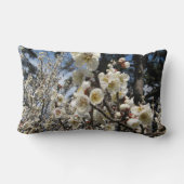 白さくらんぼの花/桜/ サクラ(桜) ランバークッション (裏面)