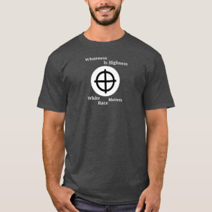白さは高貴さ Tシャツ