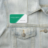 白さわやかなクールジェードグリーン：鮮度 名札 (インサイチュ)