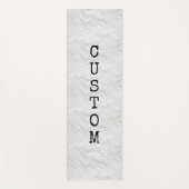 白しわのある紙プリント厚カスタムいヨガマット ヨガマット (正面)