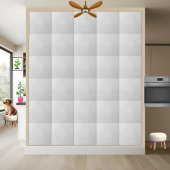 白すりフローラ植物模様 タイル