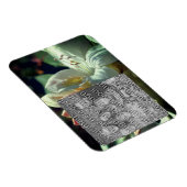 白つつじ花額写真の追加 マグネット (右側)