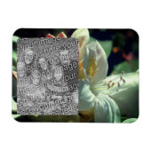 白つつじ花額写真の追加 マグネット (横)