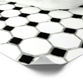 白つる黒猫のポスター ポスター (角)