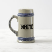 白とは白 ビールジョッキ (左)