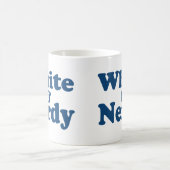 白とオタク コーヒーマグカップ (中央)