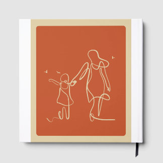 白とオレンジのカミニマルード ゲストブック