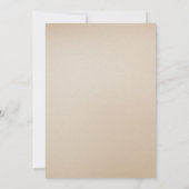 白とクリームに白鳥を結婚愛 招待状 (裏面)