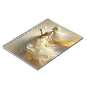 白とクリームの妖精 ノートブック (左側)