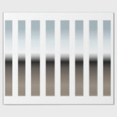 白とクロムラッピング紙 ラッピングペーパー (フラット)