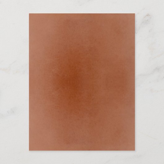 白とテラコッタ結婚の花の詳細 エンクロージャーカード (裏面)