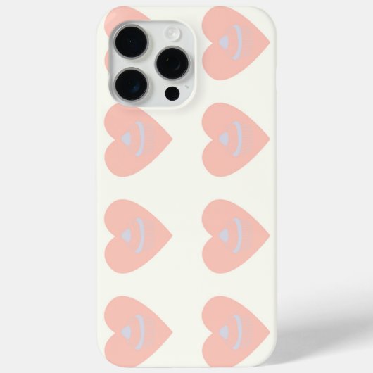 白とピンクのカップケーキ Case-Mate iPhoneケース (裏面)