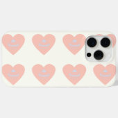 白とピンクのカップケーキ Case-Mate iPhoneケース (裏面 (横))