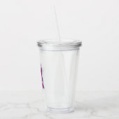 白とピンクのベッタ アクリルタンブラー (左)