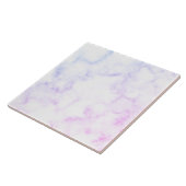 白とピンクの大理石の模倣セラミックタイル タイル (側面)