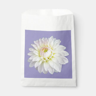 白とピンクの花 フェイバーバッグ