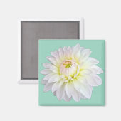 白とピンクの花 マグネット (正面/裏面)