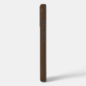 白とブラウンのライオン Case-Mate iPhoneケース (裏面 / 左)
