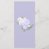 白とペリウィンクル |のメ結婚ニュー メニュー (裏面)