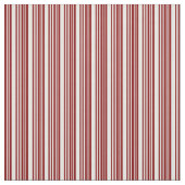 白とマルーンの色ののパタストライプーン ファブリック (見本)